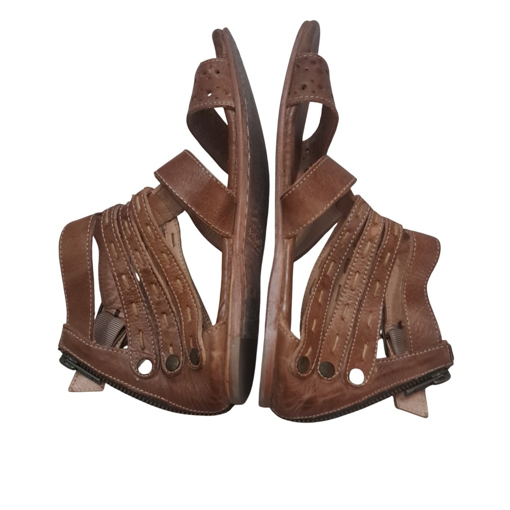 Bed Stu Artemis Sandal Womens 7 Brown Leather Strappy Gladiator Boho Festival - Picture 7 of 11